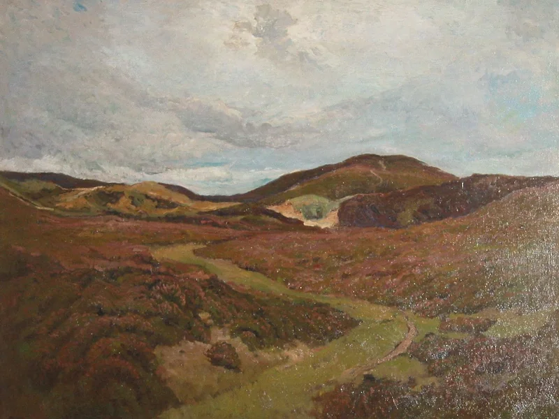 1888-Alfred Märtens - Paesaggio